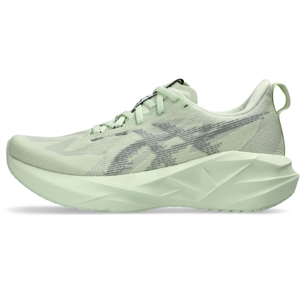 Tênis ASICS Novablast 5 – Feminino – Verde/Verde