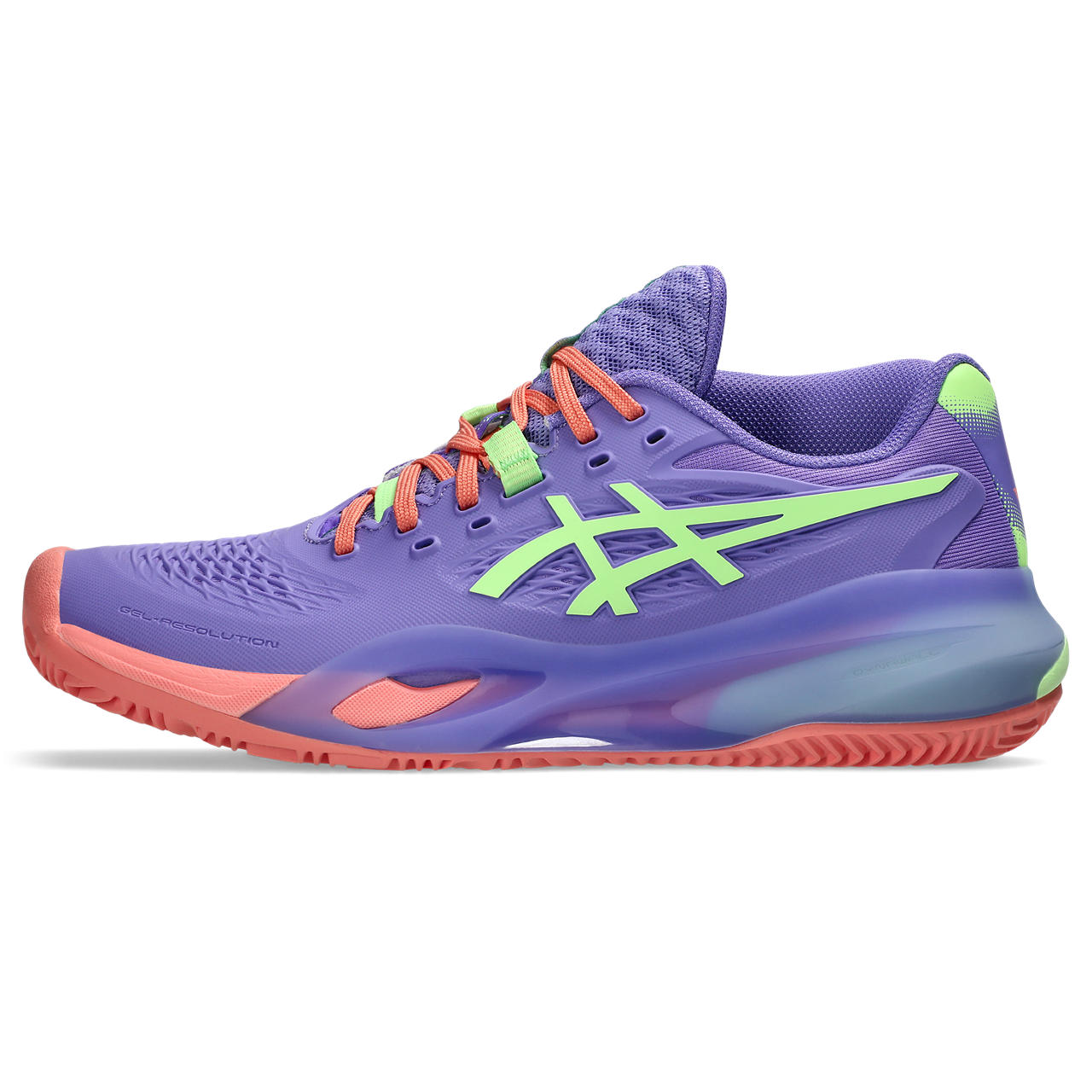 Tênis ASICS Gel-Resolution X Padel - Feminino - Roxo/Verde - tam: 37