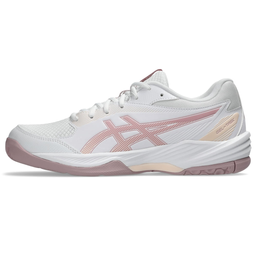 Tênis ASICS Gel-Task 4 - Feminino - Branco/Bege - tam: 38