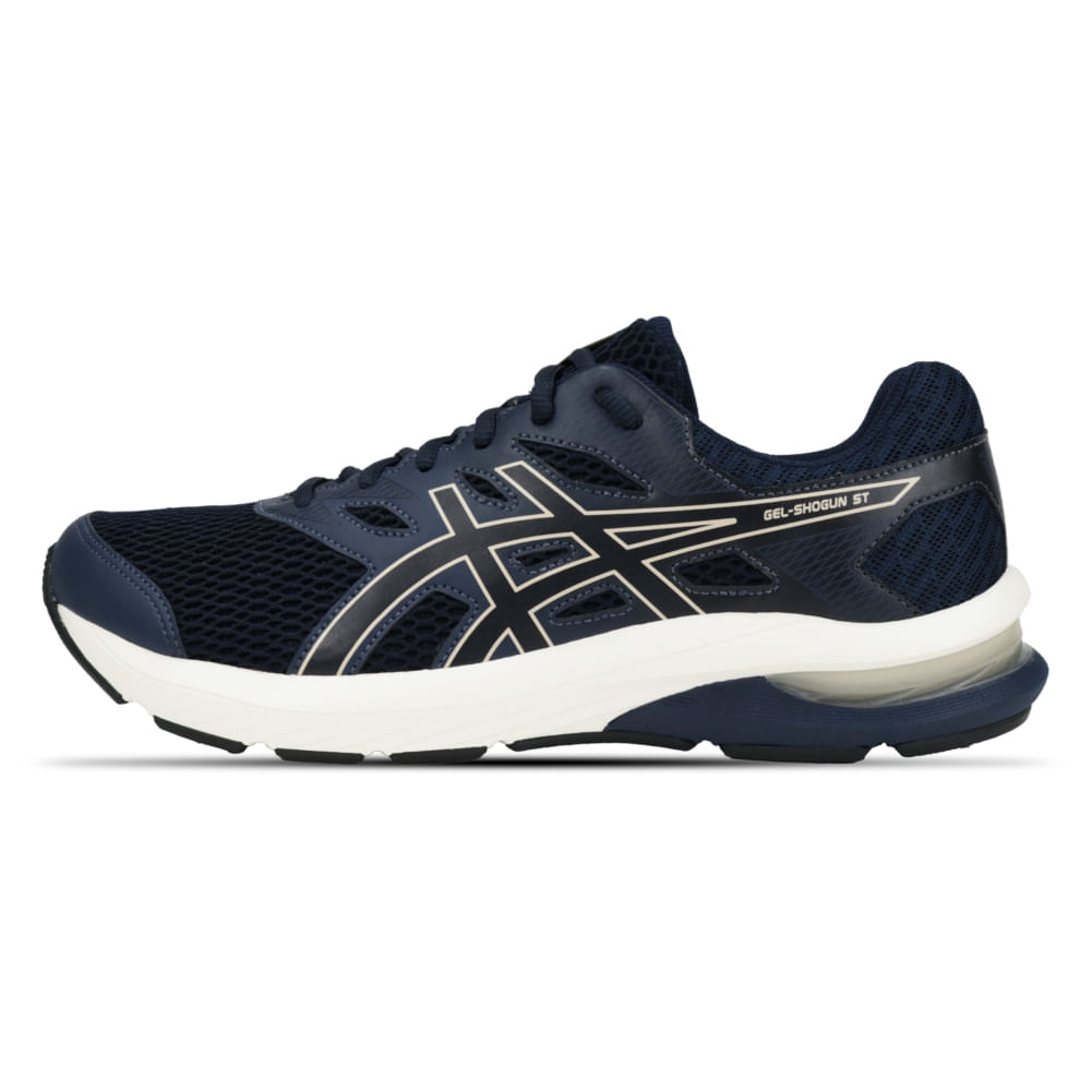 Tênis ASICS GEL-Shogun St - Masculino - Azul/Bege - tam: 41