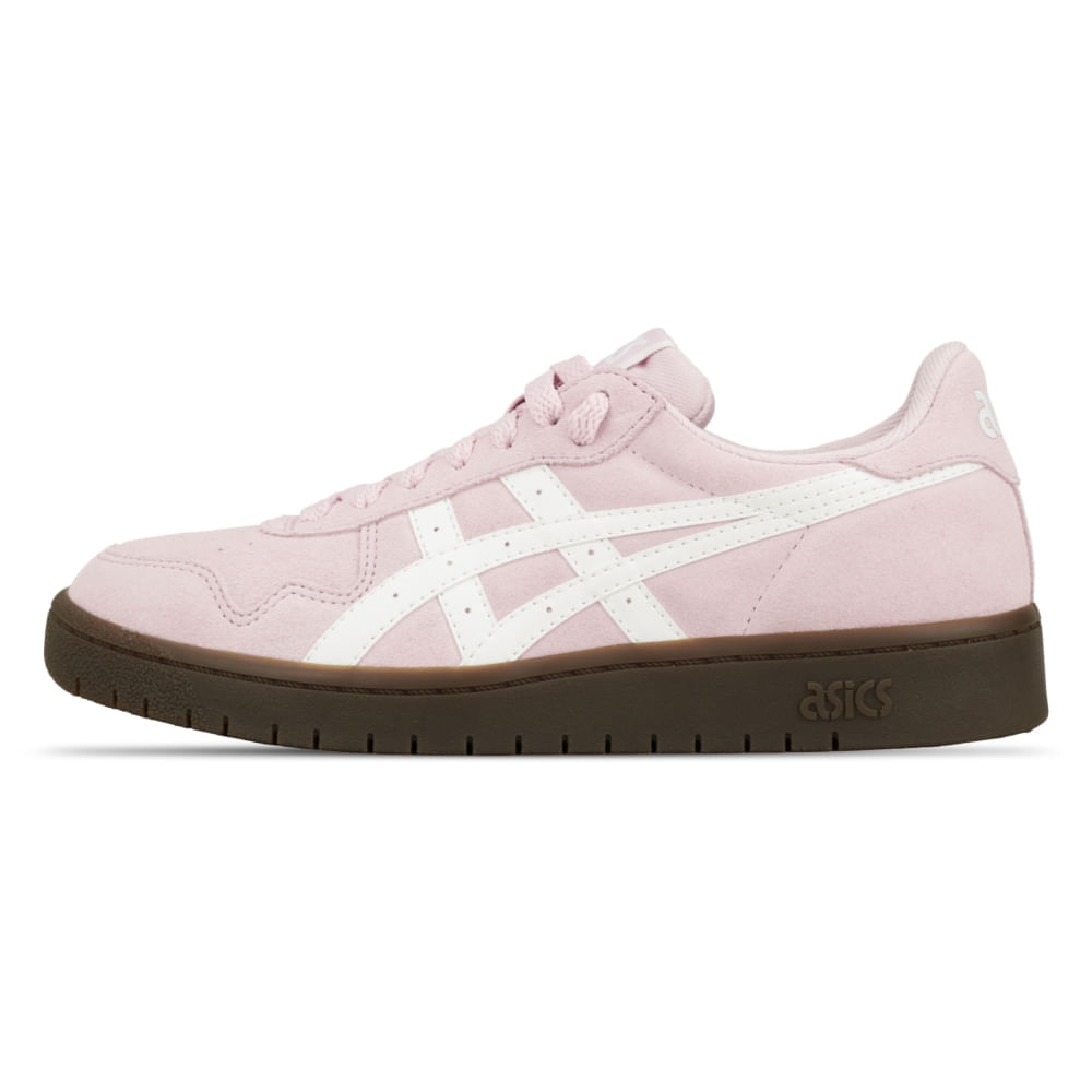 Tênis ASICS Japan S Camurca - Feminino - Rosa/Branco - tam: 35