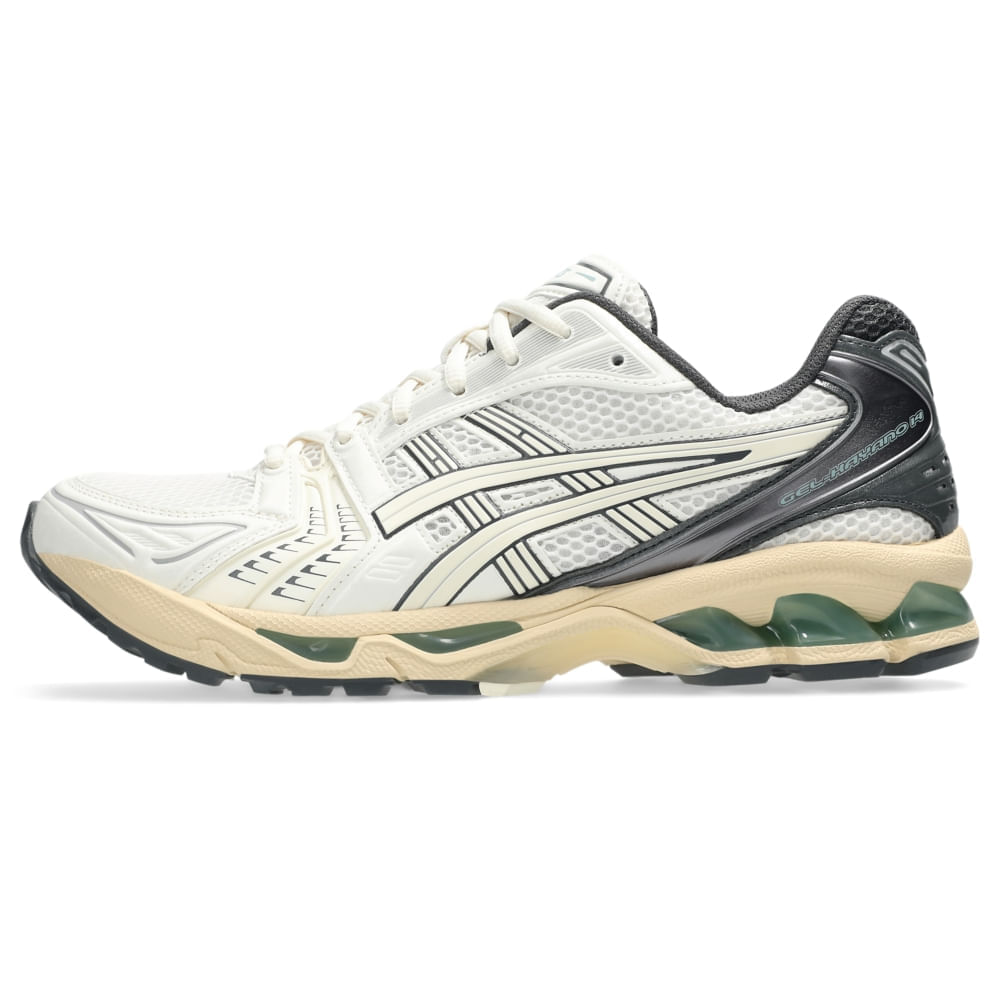 Tênis ASICS GEL-Kayano 14 - Unissex - Bege/Cinza - tam: 46