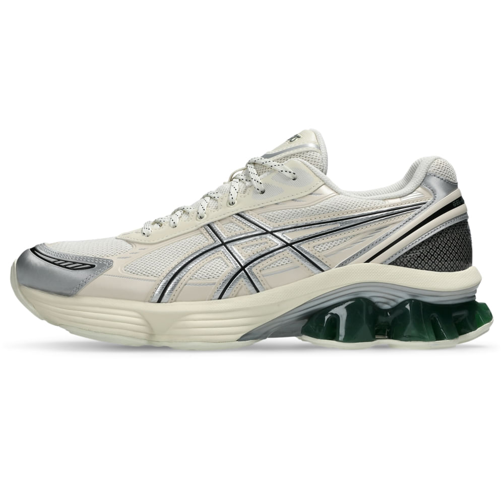 Tênis ASICS GEL-Kinetic Fluent - Unissex - Bege/Prata - tam: 42