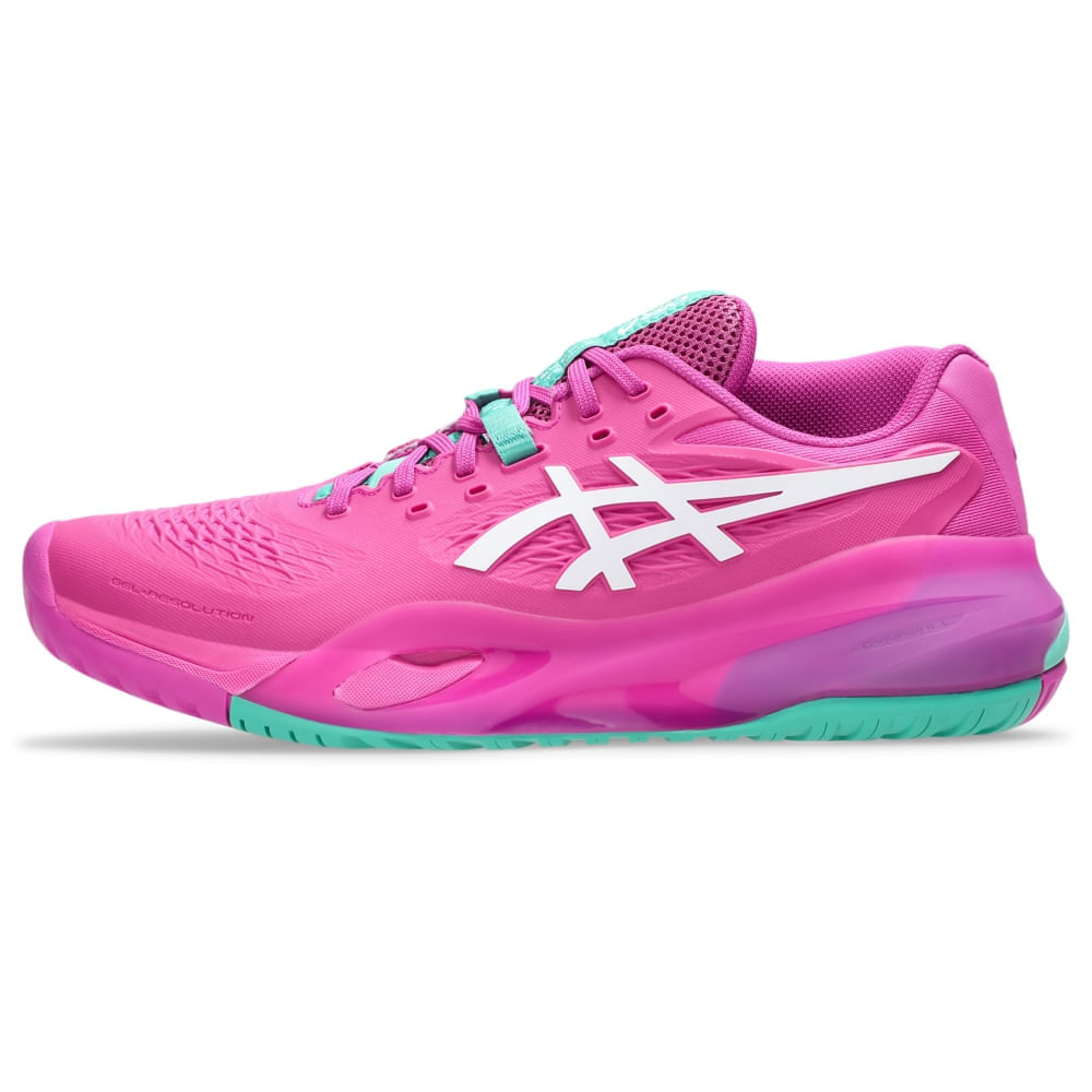 Tênis ASICS Gel-Resolution X - Masculino - Rosa/Branco - tam: 45