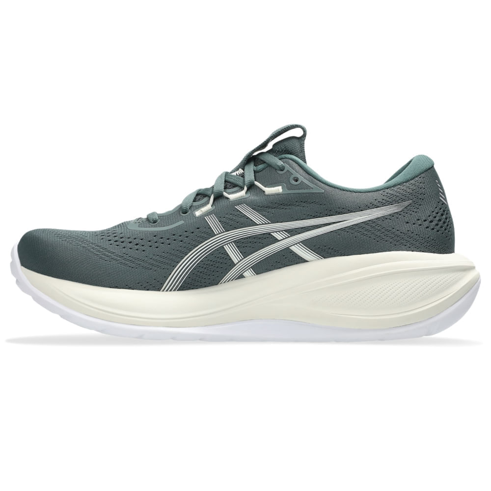 Tênis ASICS GEL-Cumulus 28 - Masculino - Verde/Bege - tam: 42