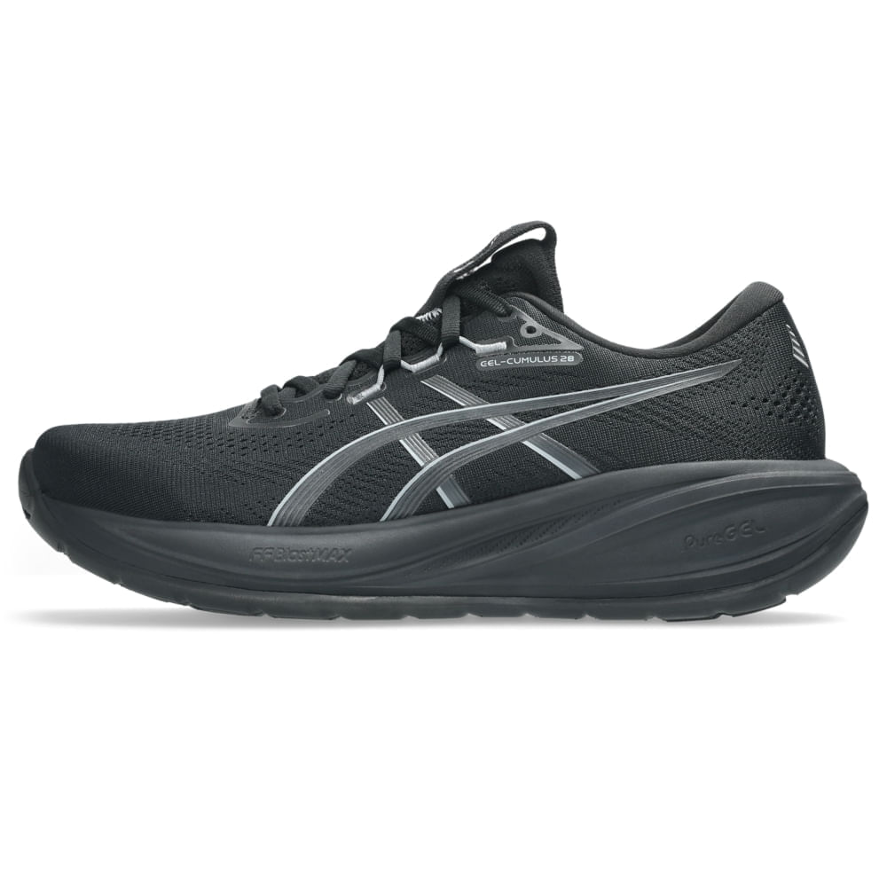 Tênis ASICS GEL-Cumulus 28 - Masculino - Preto/Cinza - tam: 38
