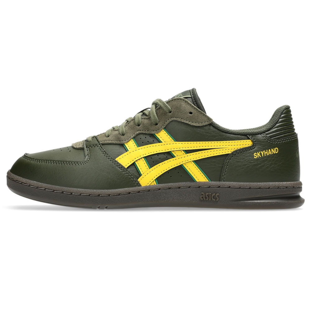Tênis ASICS Skyhand Og – Unissex – Verde/Amarelo