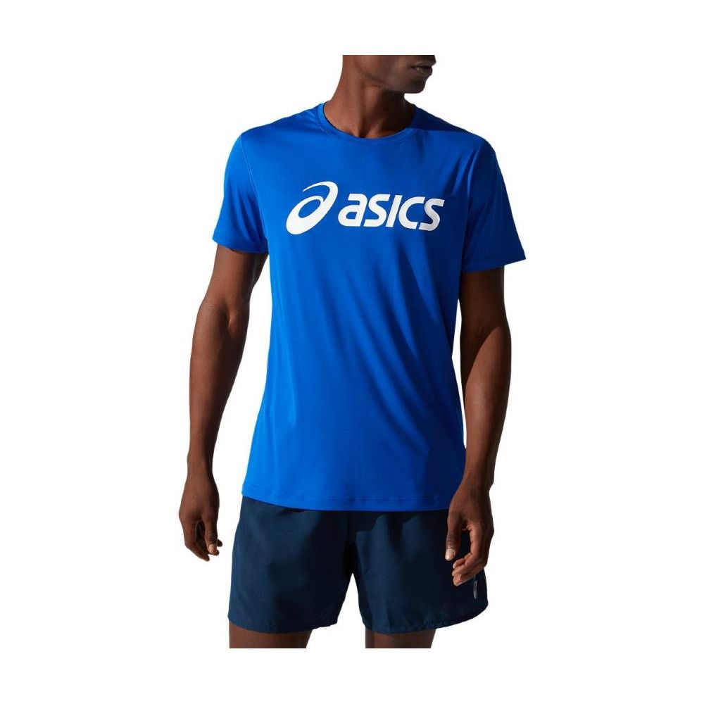 Camiseta ASICS Silver - Masculina - Azul