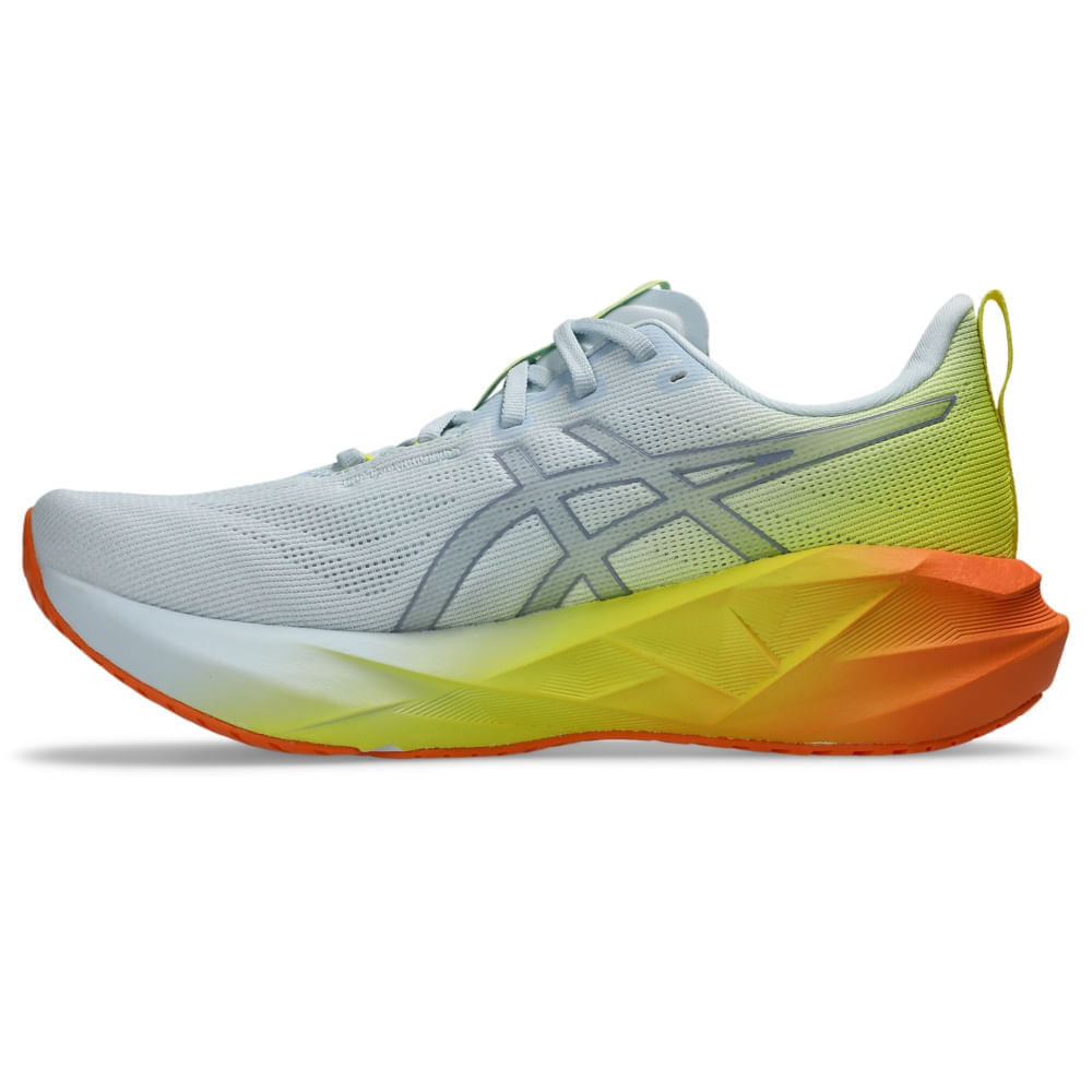 う*ま様 【うまあま】【新品未使用】ASICS NOVABLAST5 27 Tênis ASICS Novablast 5 - Masculino - Azul/Amarelo - ASICS Brasil