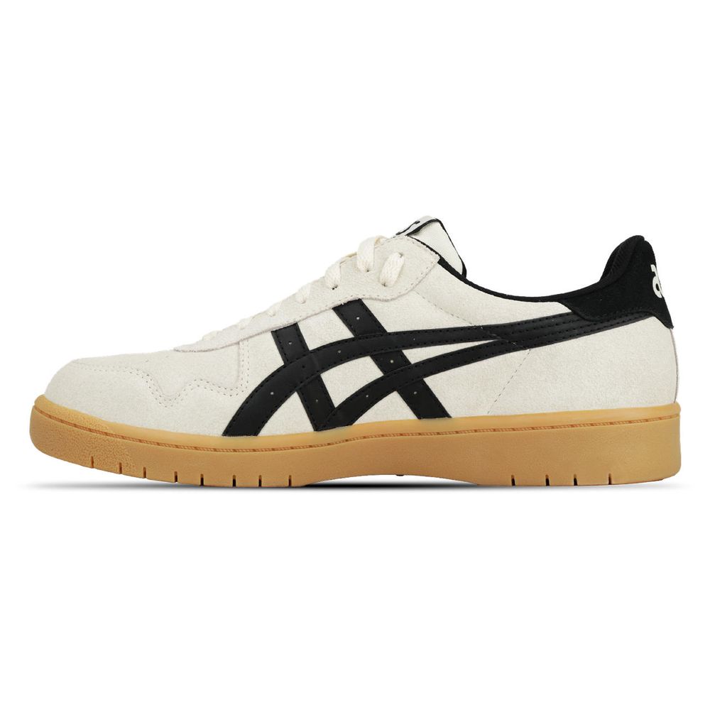 Tênis ASICS Japan S Camurca - Masculino - Bege/Preto