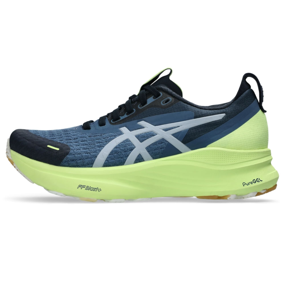 Tênis ASICS GEL-Kayano 32 Lite-Show – Feminino – Prata/Amarelo