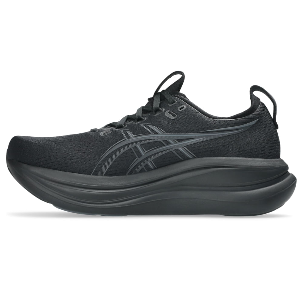 Tênis ASICS GEL Nimbus 28 - Masculino - Preto/Cinza - tam: 42