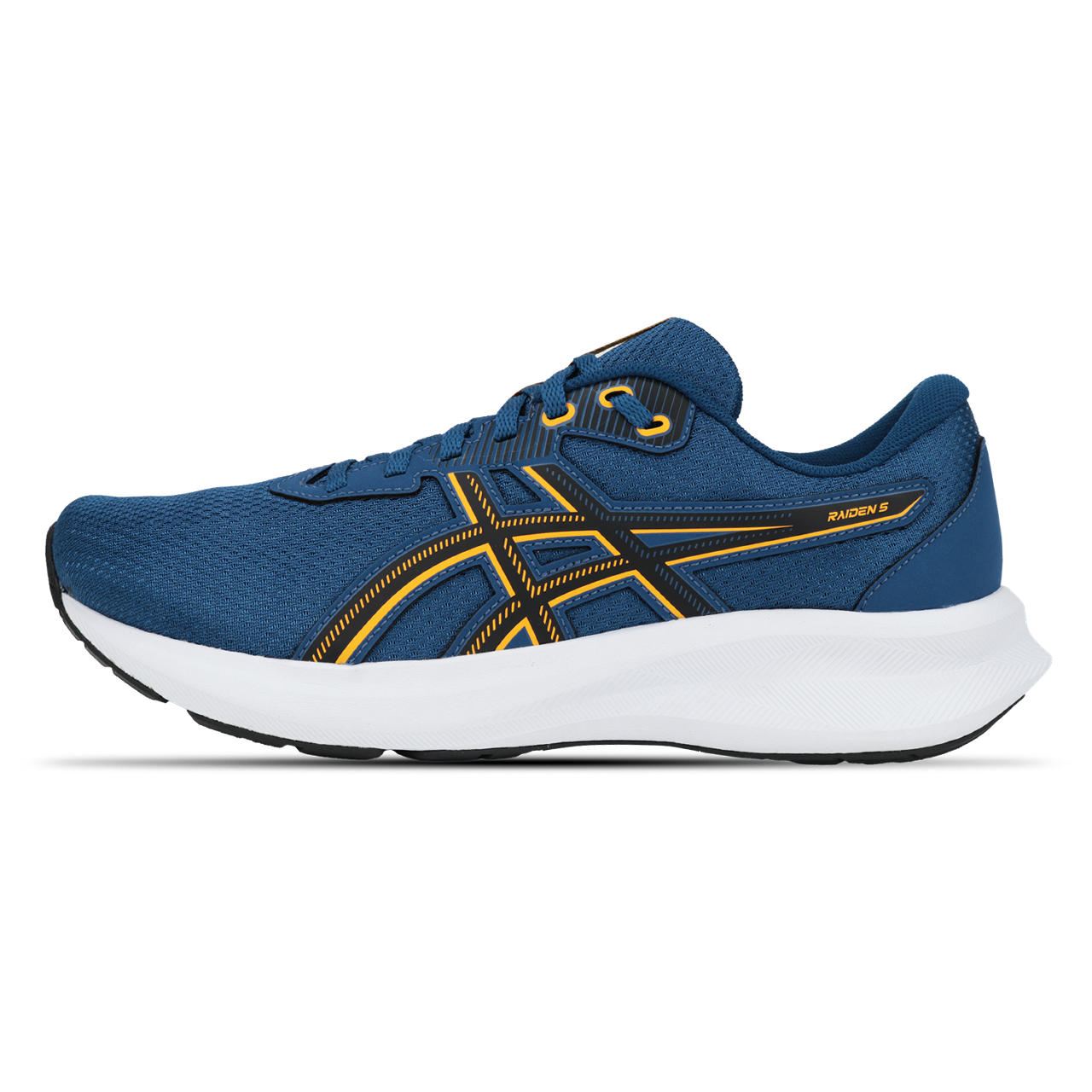 Tênis Raiden 5 - Masculino - Azul/Laranja - tam: 39
