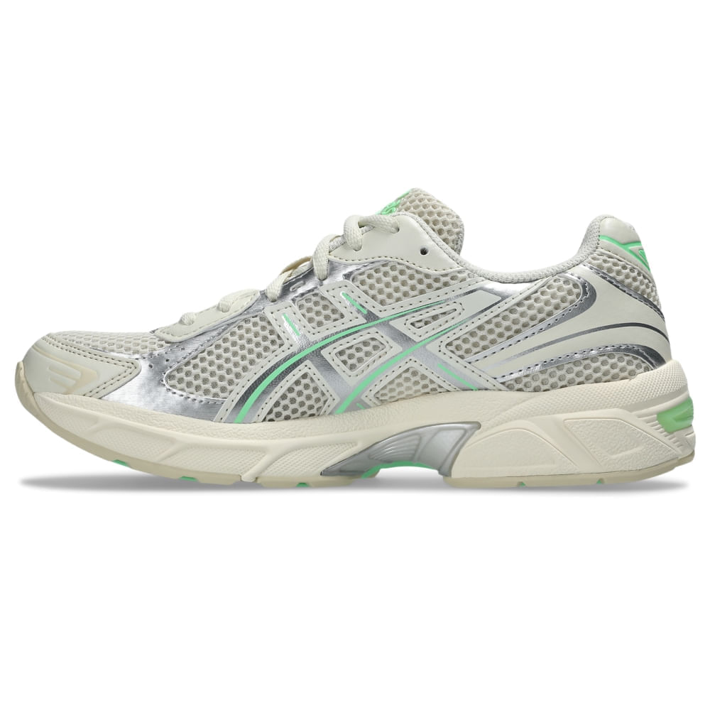 Tênis ASICS GEL-1130 – Feminino – Bege/Verde