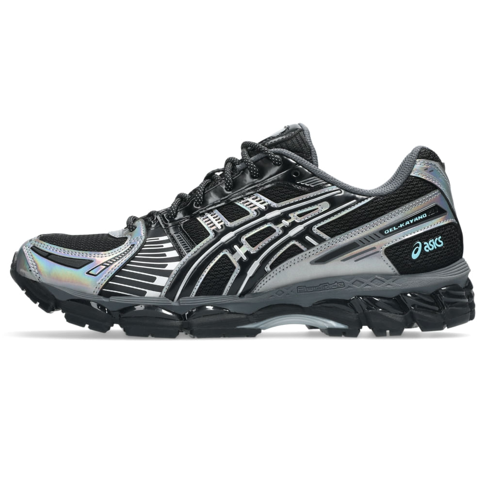 Tênis ASICS GEL-Kayano 12.1 - Unissex - Preto/Prata - tam: 40