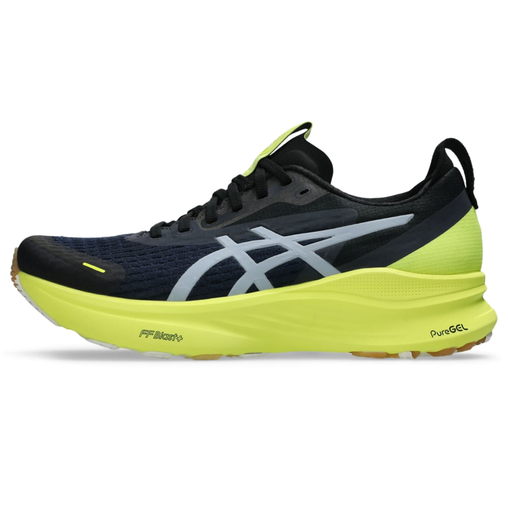 Tênis ASICS GEL-Kayano 32 Lite-Show - Masculino - Prata/Amarelo - tam: 42