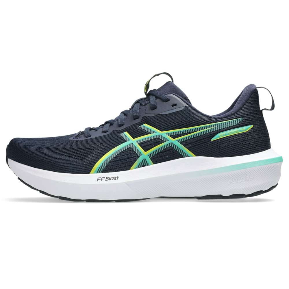 Tênis ASICS GT-1000 14 - Masculino - Azul/Verde - tam: 39