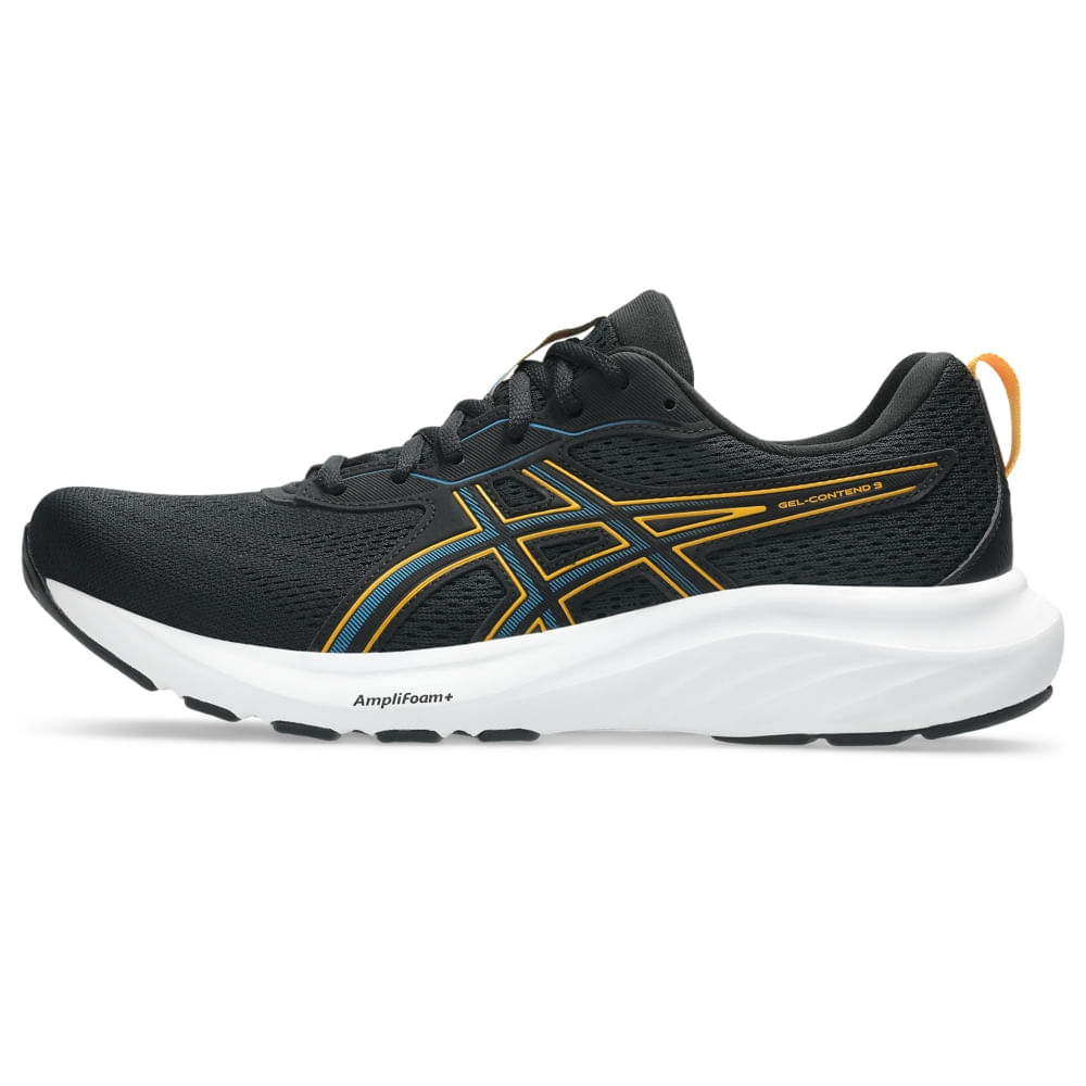 Tênis GEL-Contend 9 - Preto/Laranja - tam: 43