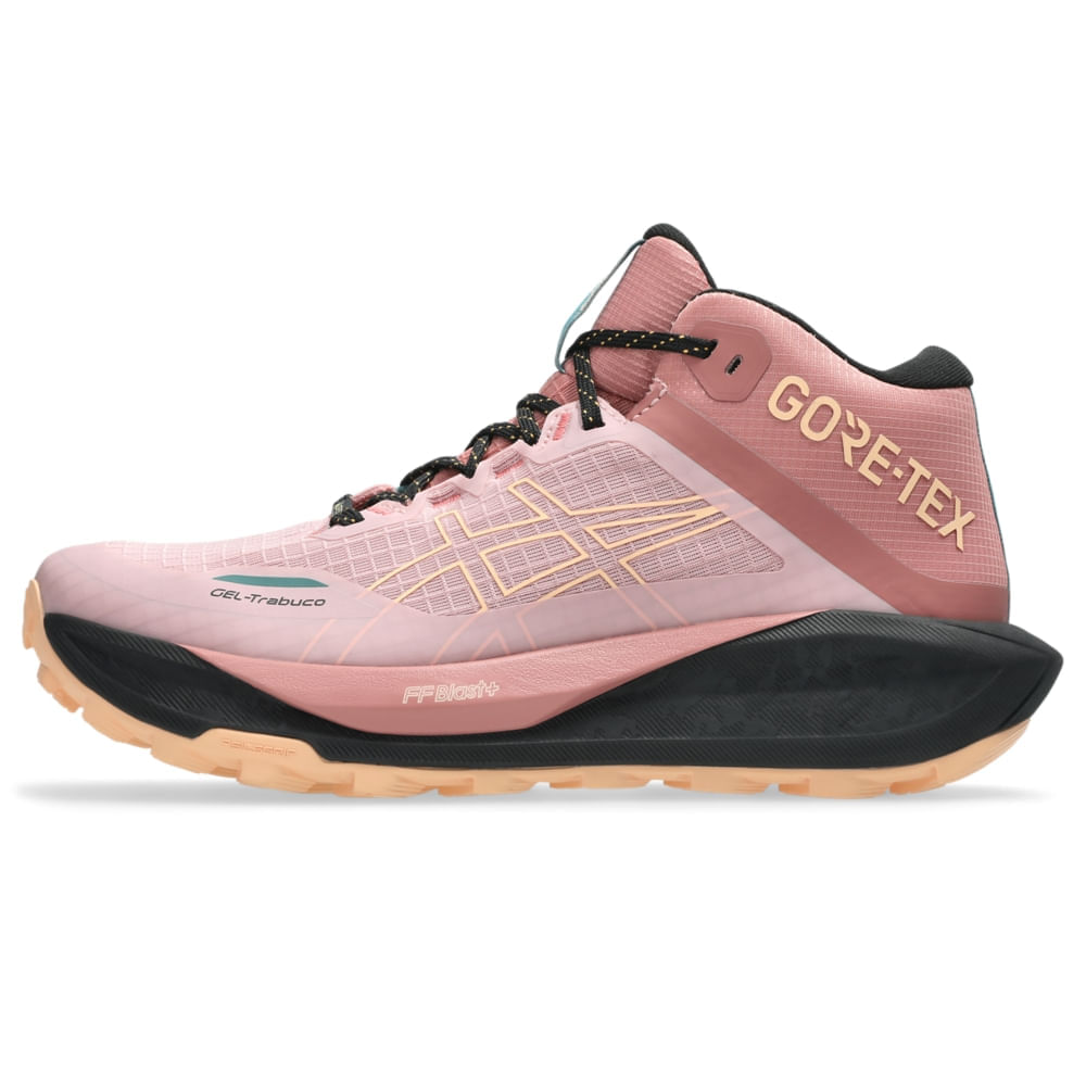 Tênis ASICS GEL-Trabuco MT Gtx - Feminino - Bege/Laranja - tam: 41