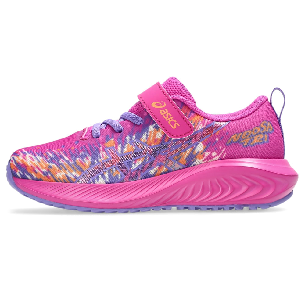 Tênis ASICS Pre Noosa Tri 16 PS - Infantil - Rosa/Roxo - tam: 30