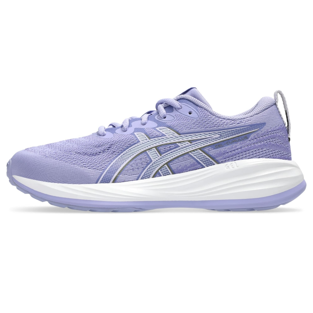 Tênis ASICS GEL-Cumulus 27 GS - Infantil - Roxo/Verde - tam: 32