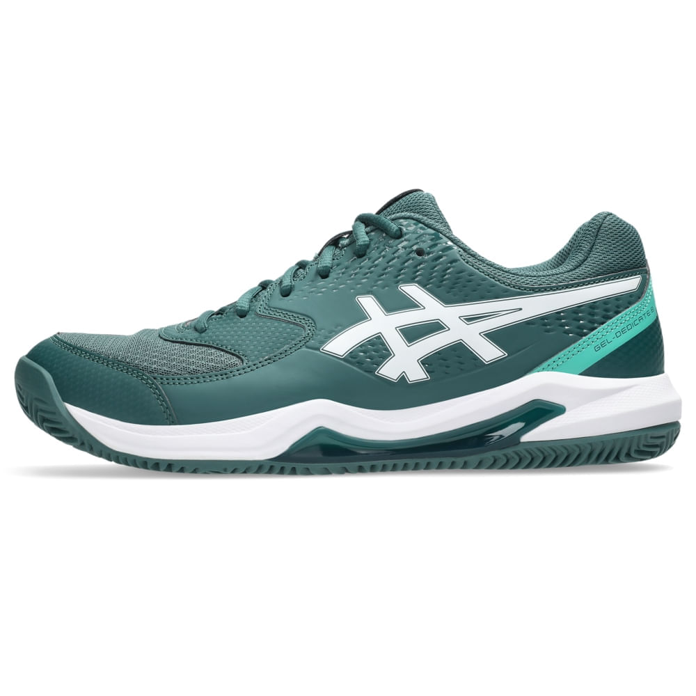 Tênis ASICS Gel-Dedicate 8 Saibro - Masculino - Azul/Branco - tam: 47