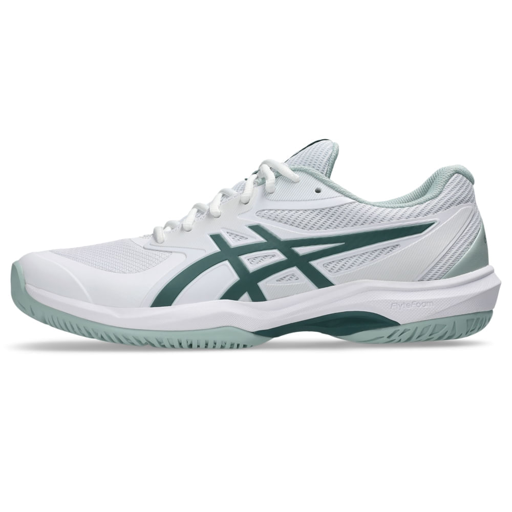 Tênis ASICS Game Ff - Masculino - Branco/Azul - tam: 42