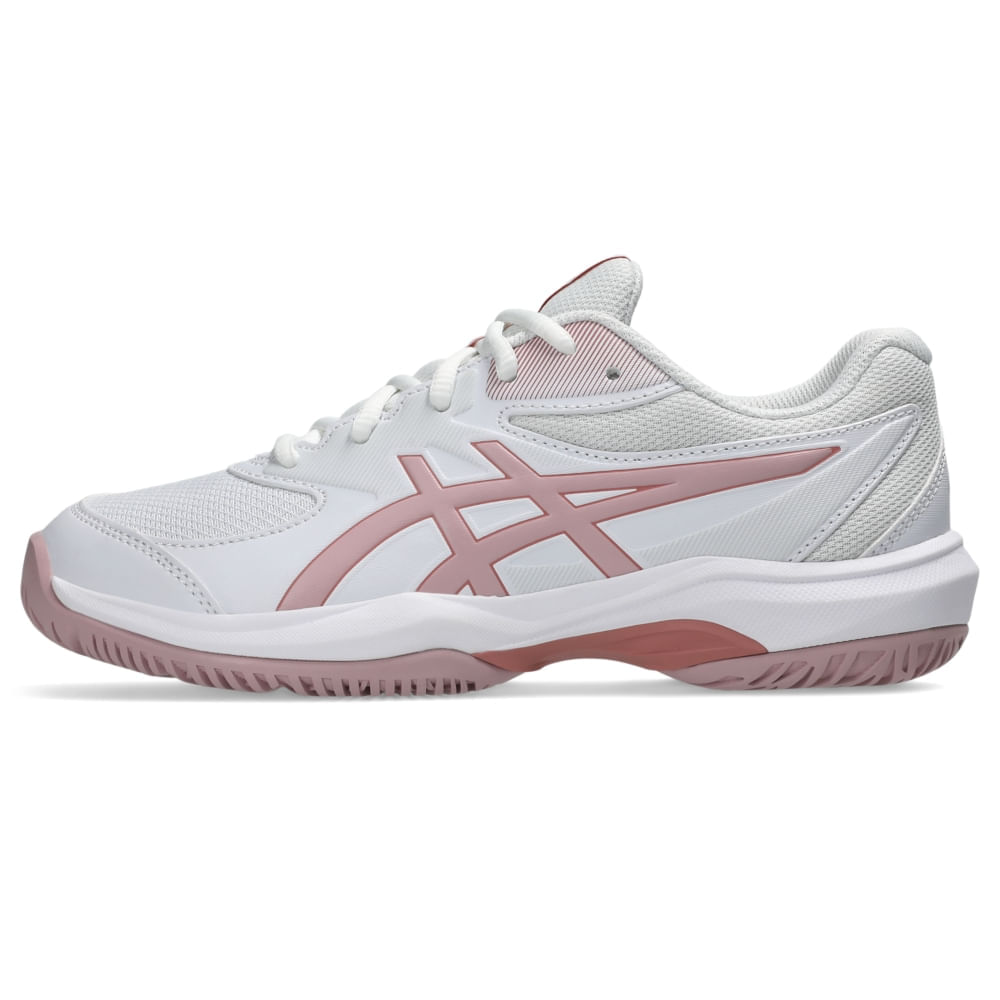 Tênis ASICS Gel-Game Gs - Infantil - Branco/Bege - tam: 32
