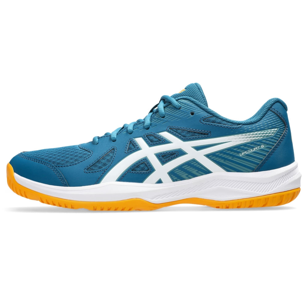Tênis ASICS Upcourt 6 - Masculino - Azul/Branco - tam: 41