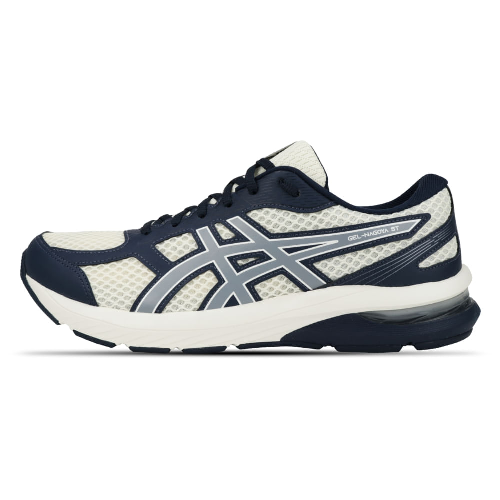 Tênis ASICS GEL-Nagoya St - Masculino - Bege/Azul - tam: 43