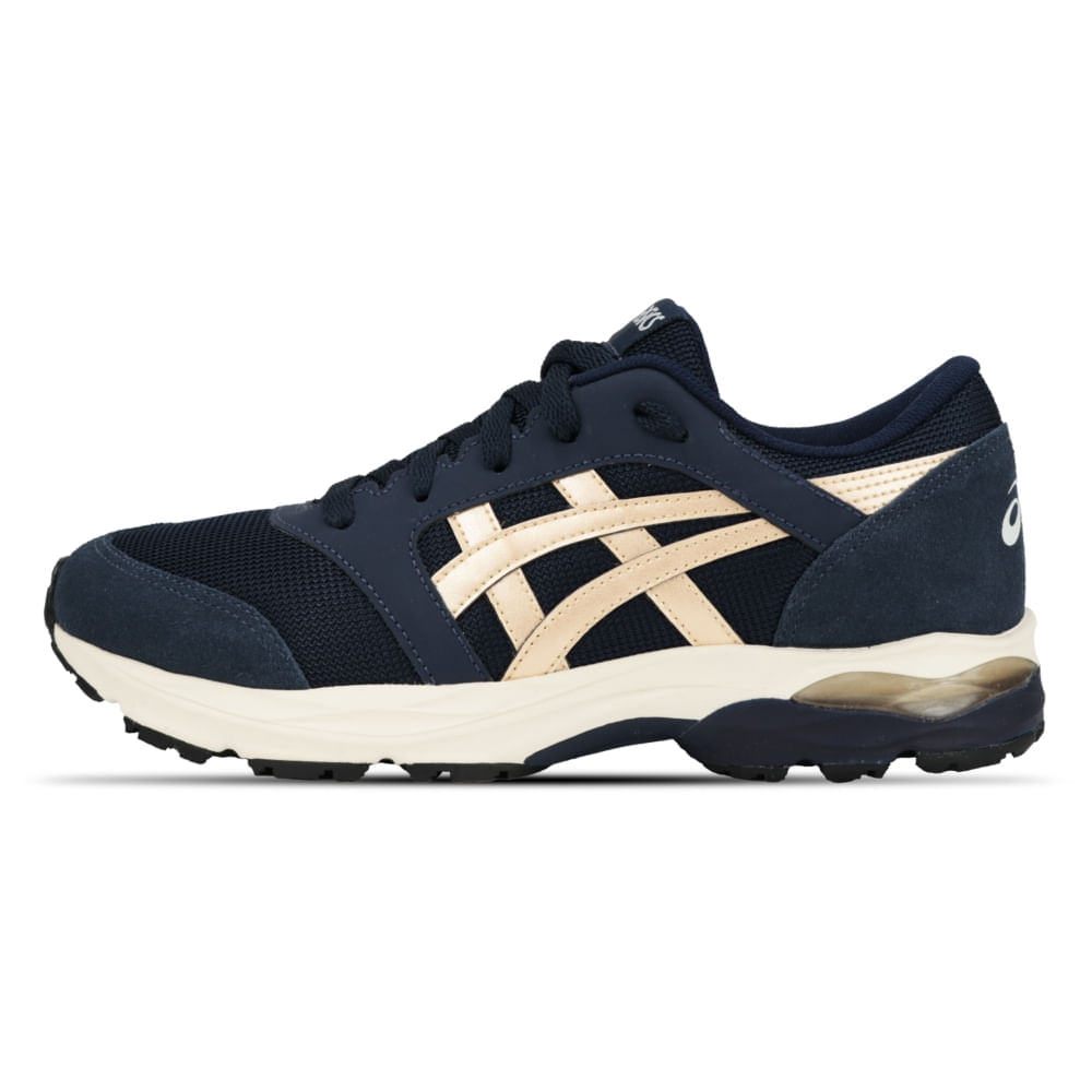 Tênis ASICS GEL-Takumi - Feminino - Azul/Dourado - tam: 39