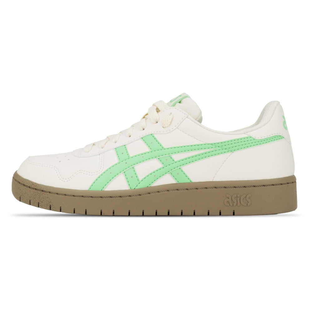 Tênis ASICS Japan S - Feminino - Bege/Verde - tam: 35