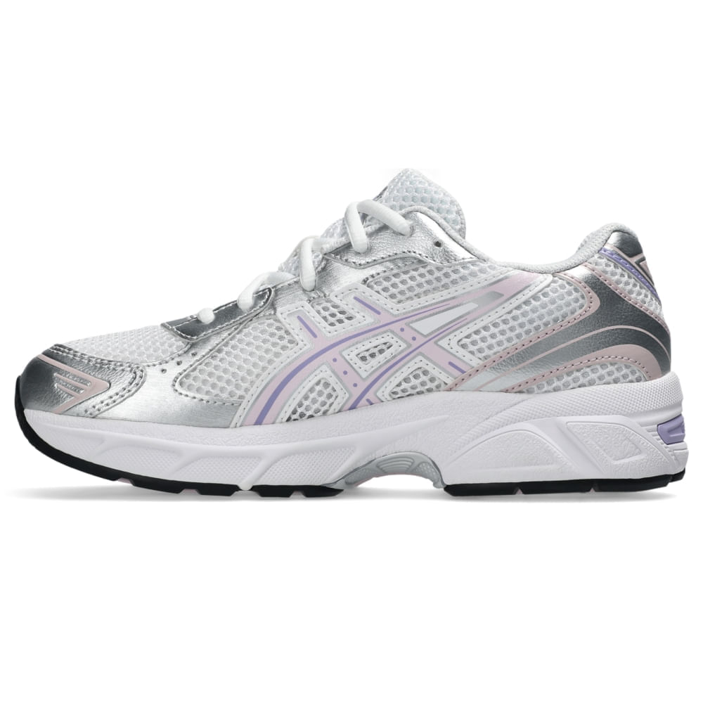 Tênis ASICS GEL-1130 GS - Unissex - Branco/Rosa