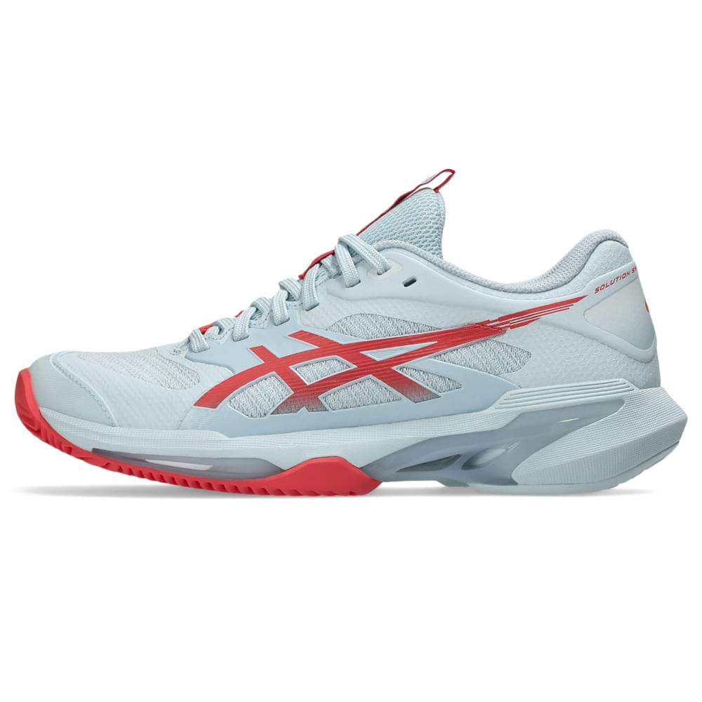 Tênis ASICS Solution Speed Ff 4 Saibro - Feminino - Azul/Rosa - tam: 39
