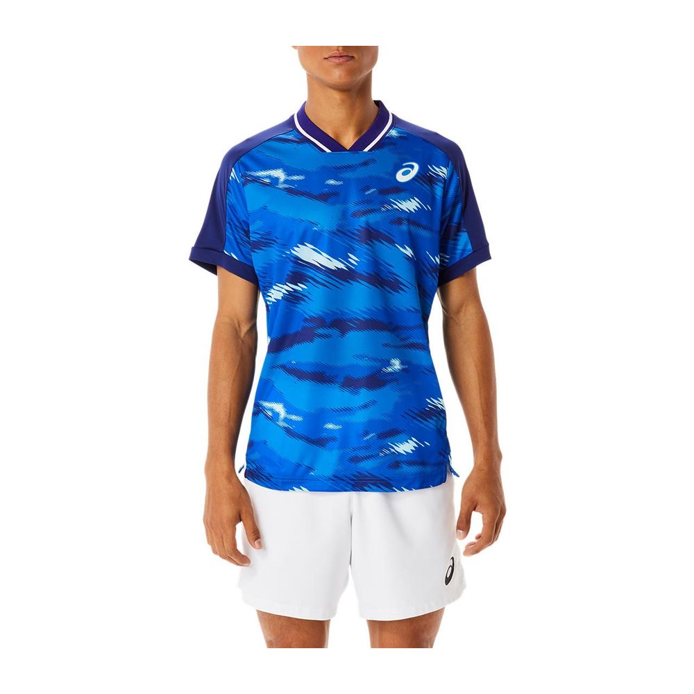 Camiseta ASICS Match - Masculina - Azul