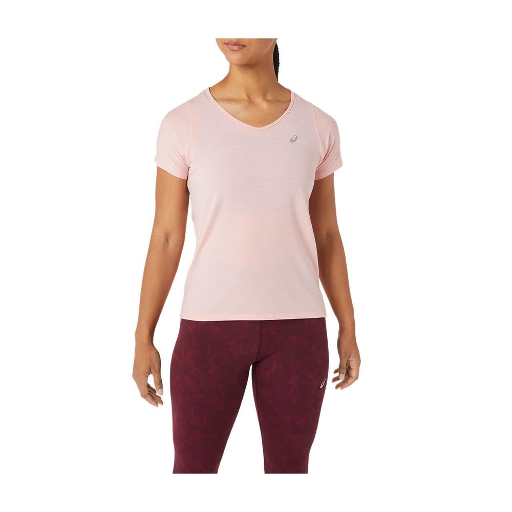 Camiseta ASICS - Feminina - Rosa