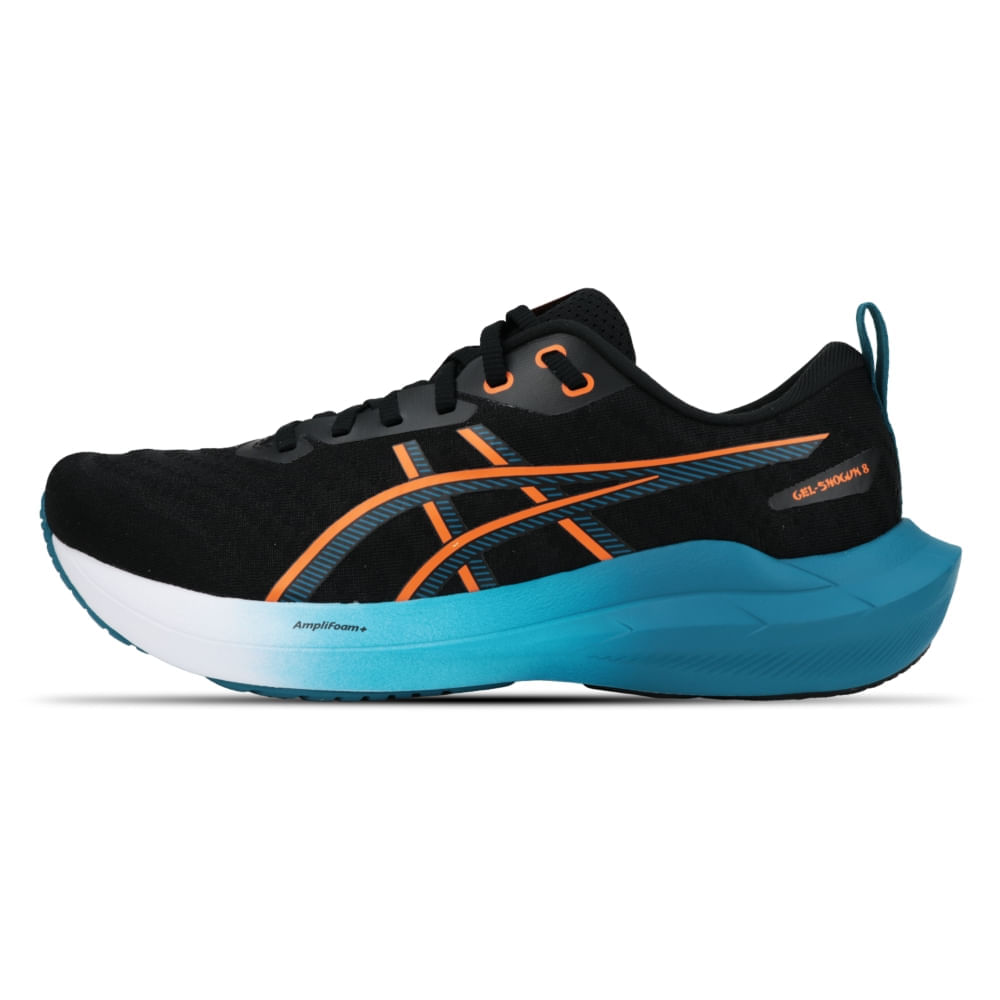 Tênis ASICS GEL-Shogun 8 - Masculino - Preto/Amarelo - tam: 40