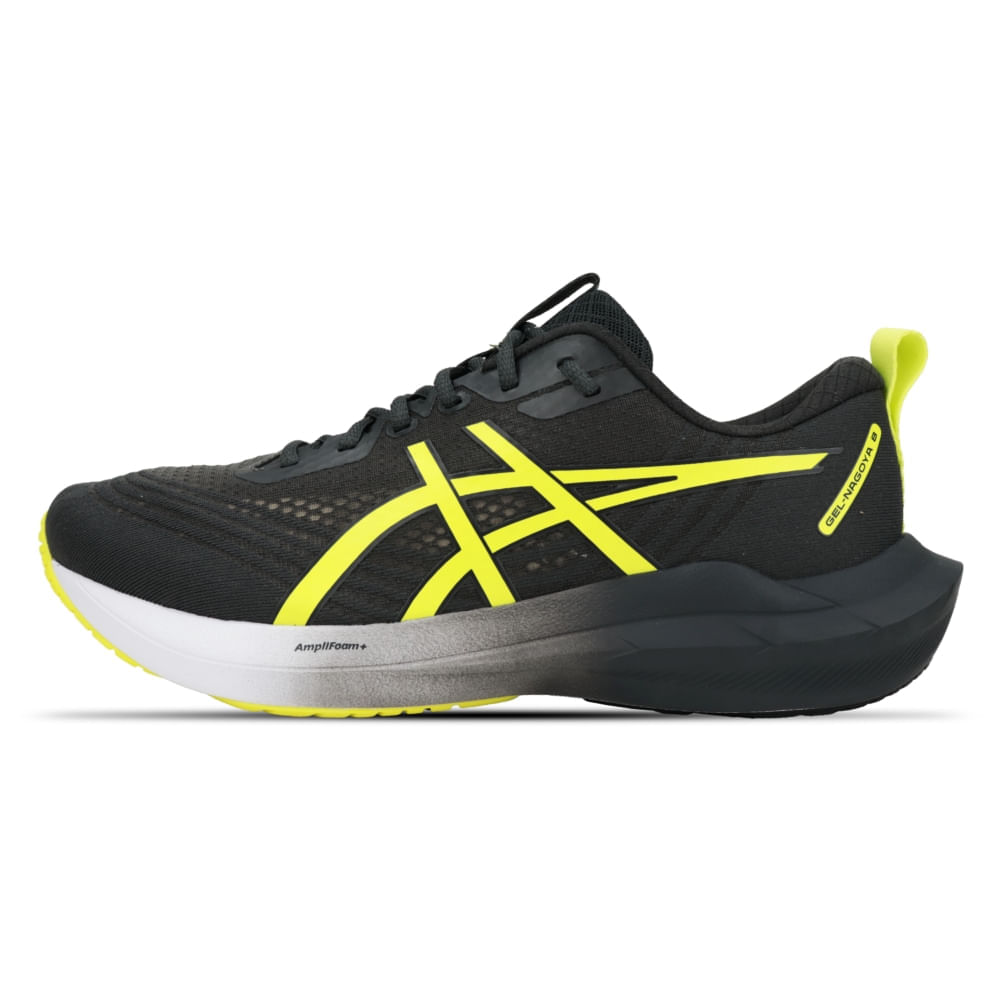 Tênis ASICS GEL-Nagoya 8 - Masculino - Cinza/Amarelo - tam: 42