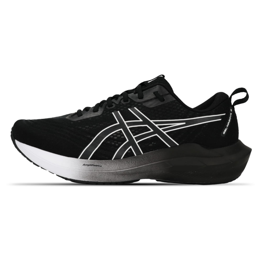 Tênis ASICS GEL-Nagoya 8 - Masculino - Preto/Branco