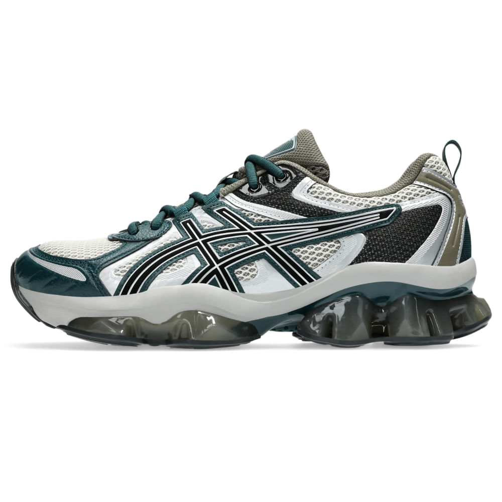 Tênis ASICS GEL-Quantum Kinetic - Unissex - Bege/Marrom - ASICS Brasil