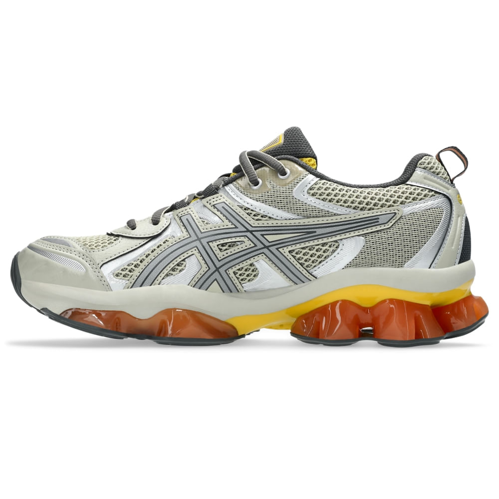 Tênis ASICS GEL-Quantum Kinetic - Unissex - Cinza/Prata - tam: 42