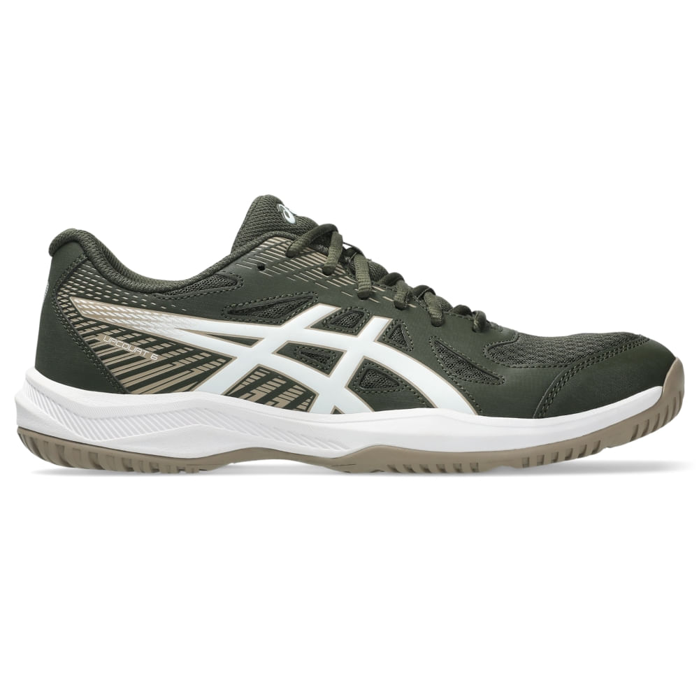 Tênis ASICS Upcourt 6 - Masculino - Verde/Branco - tam: 41