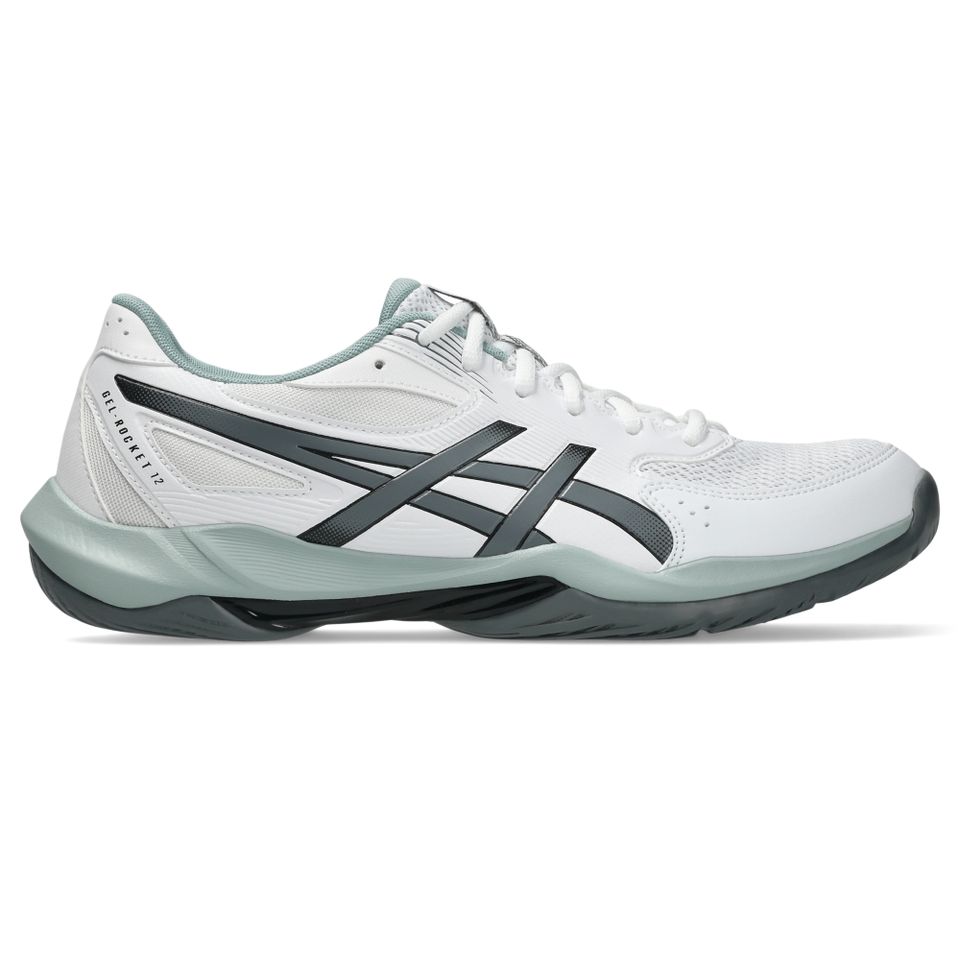 Tênis Asics Gel-Rocket 12 - Masculino - Branco/Cinza
