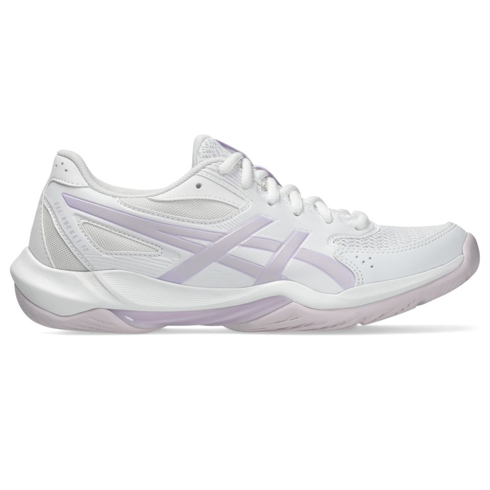 Tênis Asics Gel-Rocket 12 - Feminino - Branco/Vermelho