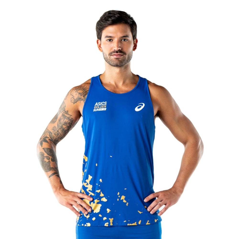 Regata Golden Run - Azul - tam: P