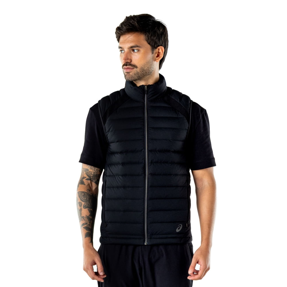 LIGHTWEIGHT DOWN VEST - PERFORMANCE BLACK - tam: G