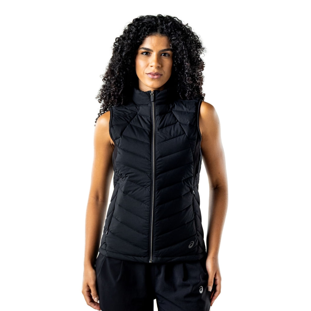 LIGHTWEIGHT DOWN VEST - PERFORMANCE BLACK - tam: M