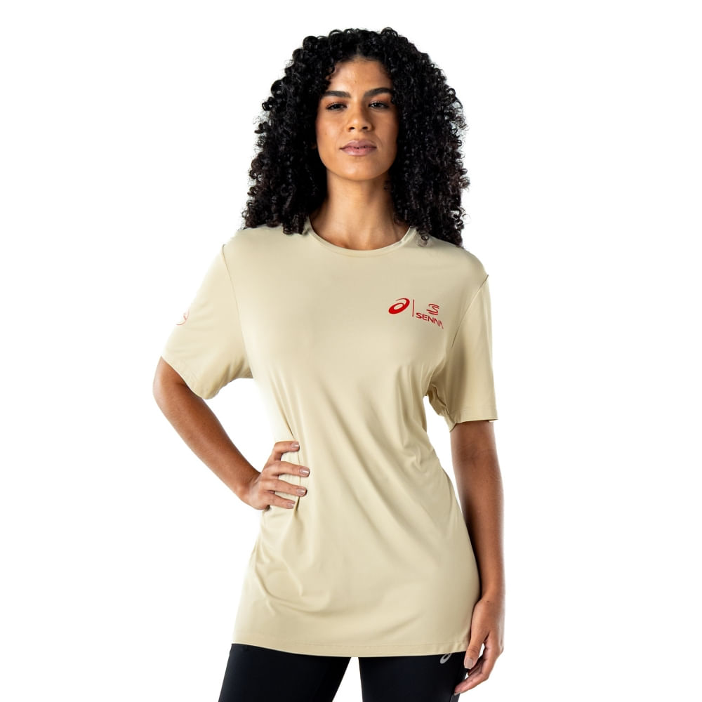 Camiseta 1984 Senna - Creme - tam: M