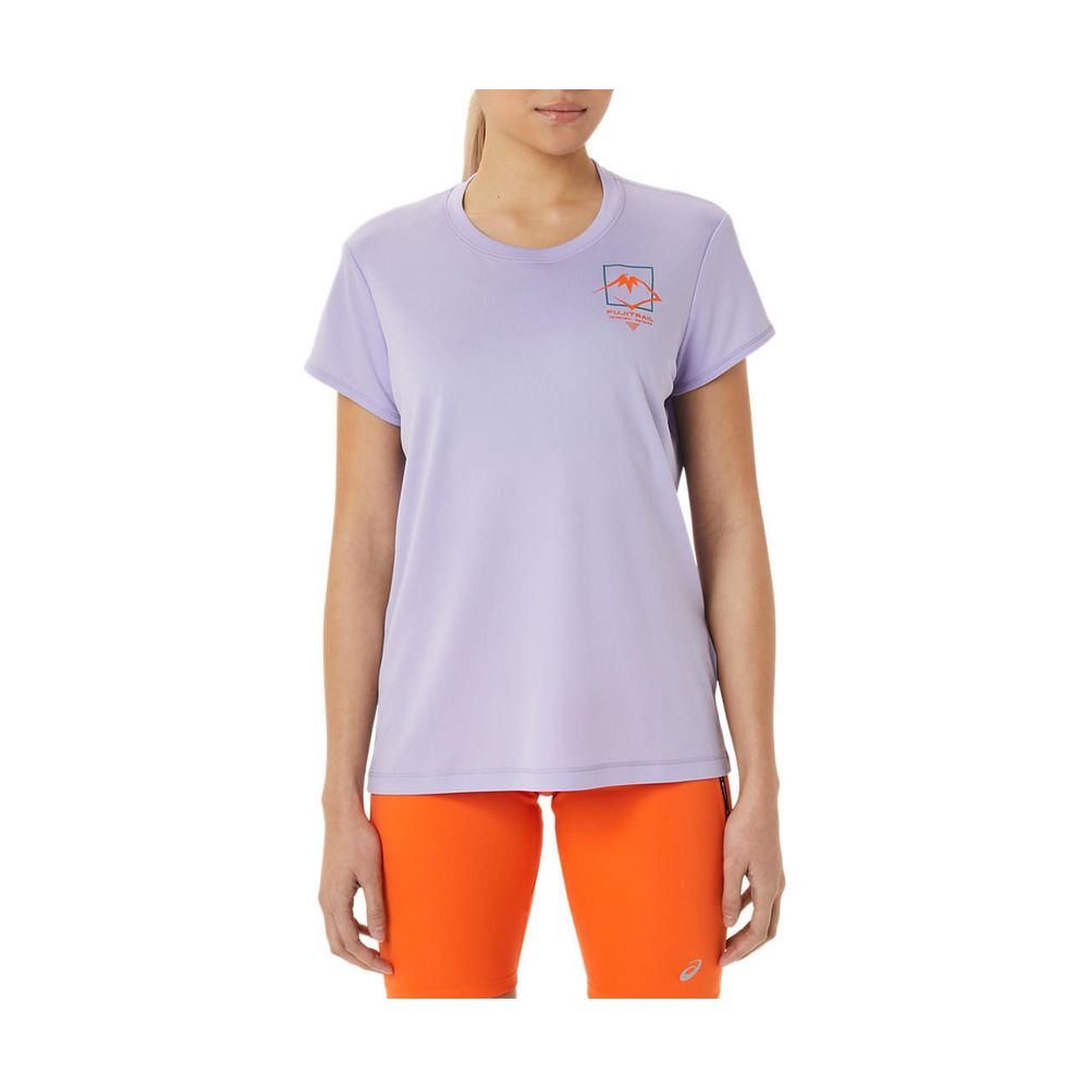 Camiseta ASICS Fujitrail™ - Feminina - Lilás