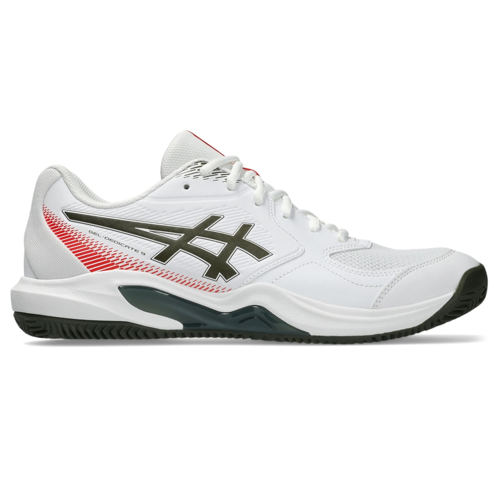 Tênis ASICS GEL-Dedicate 9 Clay - Branco - tam:47